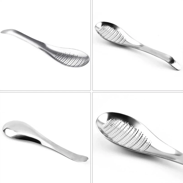 Терка Empire Spoon для часнику та сиру нержавіюча сталь 18.5 см - зображення 3