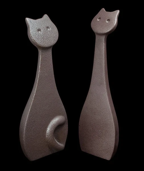 Статуэтка Linea Sette Ceramiche N700/B «Кот», керамика, 34 см, темно-серая - Фото 2 Статуэтка Linea Sette Ceramiche N700/B «Кот», керамика, 34 см, темно-серая - изображение 2
