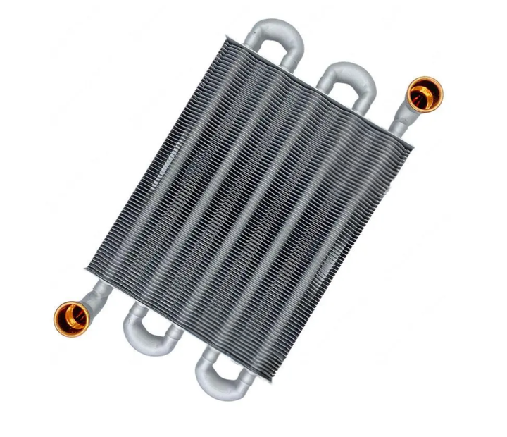 Головний теплообмінник на газовий котел Ariston CLAS, GENUS, BS, EGIS PLUS 24 FF 65106297 - Фото 1 Головний теплообмінник на газовий котел Ariston CLAS, GENUS, BS, EGIS PLUS 24 FF 65106297 - зображення 1