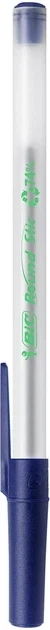 Ручки кулькові "BIC" Round Stic Eco (60 штук) /8932402/ сині - зображення 4