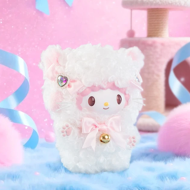 Мягкая игрушка-сюрприз Sanrio Кот с клипсой 16 см Текстиль Разноцветный - Фото 6 Мягкая игрушка-сюрприз Sanrio Кот с клипсой 16 см Текстиль Разноцветный - изображение 6