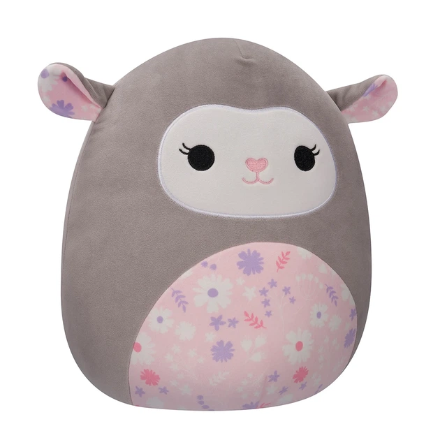 Мягкая игрушка Squishmallows Серое ягненок 30 см Плюш Серый - изображение 6