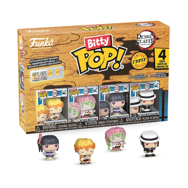 Набір ігрових фігурок Bitty POP! Вбивця демонів 4 фігурки вініл 2,5 см - Фото 1 Набір ігрових фігурок Bitty POP! Вбивця демонів 4 фігурки вініл 2,5 см - зображення 1