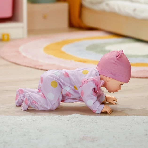 Інтерактивна лялька Baby Born Перші кроки Емілі 43 см пластик - зображення 4