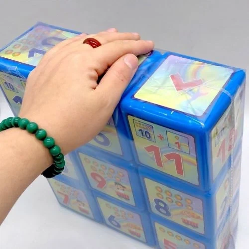 Кубики Colorplast Математика для вивчення цифр 3 роки 9 деталей - зображення 3