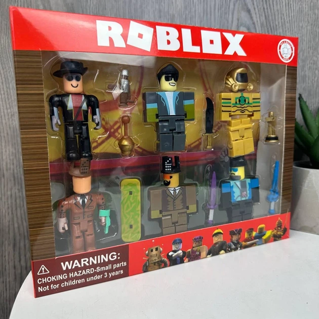Набор игровых фигурок Roblox 6 шт 7 см пластиковая коробка 21х17х7,5 см - Фото 3 Набор игровых фигурок Roblox 6 шт 7 см пластиковая коробка 21х17х7,5 см - изображение 3