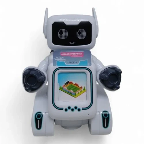Робот-картридер Wtoys РобоДруг с 123 карточками и украинскими сказками - изображение 2