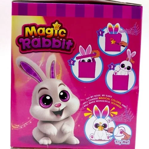 М'яка іграшка MIC Magic Rabbit біла 33 см - зображення 3