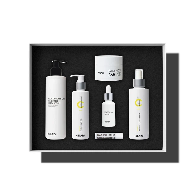 Праздничный набор для ухода Hillary Present Box Classic Edition 6 шт Подарочная коробка - Фото 5 Праздничный набор для ухода Hillary Present Box Classic Edition 6 шт Подарочная коробка - изображение 5