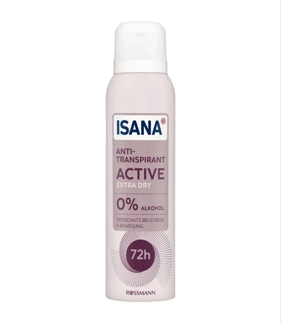 Антиперспирант-спрей Isana Activ, 150ml - Фото 1 Антиперспирант-спрей Isana Activ, 150ml - изображение 1