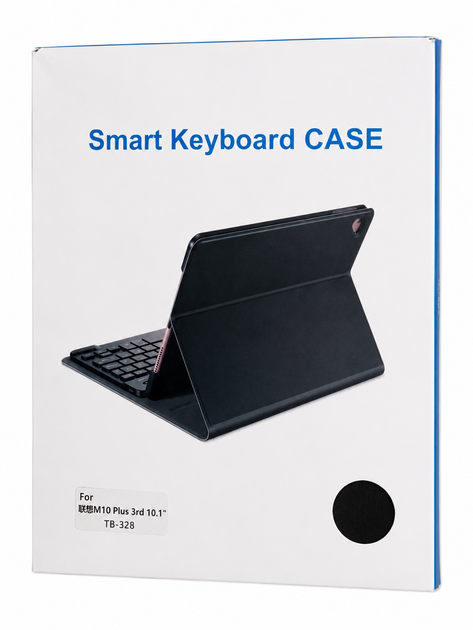 Чохол-клавіатура Smart Keyboard Case для Lenovo Tab M10 Plus 3rd Gen TB-328 10.1" чорний Bluetooth з бездротовою клавіатурою - зображення 5