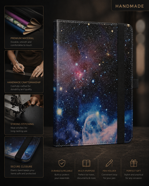 Чохол-підставка LiuShan для SGIN-T10 10.1" шкіряний Folio з магнітною кришкою принт Космос - изображение 2