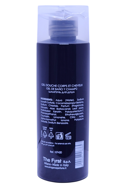 Гель для душу 2в1 для тіла та волосся ARROGANCE blue s/g ml200 - Фото 2 Гель для душу 2в1 для тіла та волосся ARROGANCE blue s/g ml200 - изображение 2