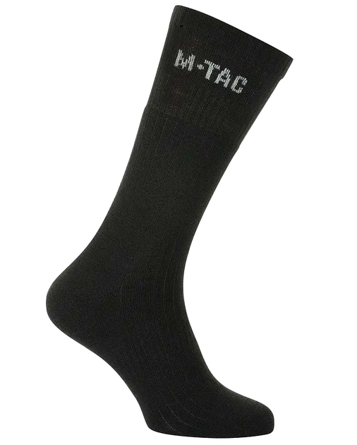 Термоактивные носки 40% мериносовая шерсть зимние 44-46 черные M-Tac LS-1457 - зображення 5