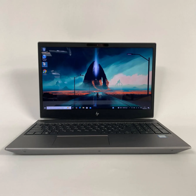Мобильная рабочая станция Б-класс HP Zbook 15v G5 / 15.6" (1920x1080) IPS Touch / Intel Core i7-8750H (6 (12) ядер по 2.2 - 4.1 GHz) / 16 GB DDR4 / 240 GB SSD / nVidia Quadro P600, 4 GB GDDR5, 128-bit / WebCam / TouchID б/у + Подарок Мышь / USB - Фото 2 Мобильная рабочая станция Б-класс HP Zbook 15v G5 / 15.6" (1920x1080) IPS Touch / Intel Core i7-8750H (6 (12) ядер по 2.2 - 4.1 GHz) / 16 GB DDR4 / 240 GB SSD / nVidia Quadro P600, 4 GB GDDR5, 128-bit / WebCam / TouchID б/у + Подарок Мышь / USB - изображение 2