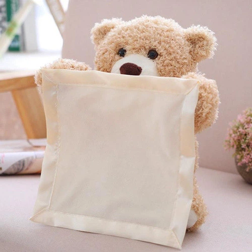 Інтерактивна дитяча іграшка Ведмедик Peekaboo Brown Bear - изображение 5