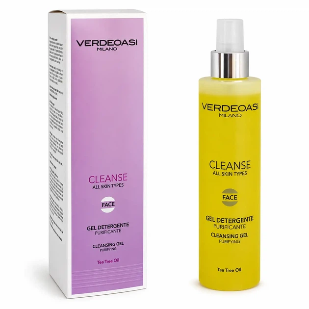 Очищувальний гель для вмивання Verdeoasi Cleansing Gel Purifying 200 мл - Фото 1 Очищувальний гель для вмивання Verdeoasi Cleansing Gel Purifying 200 мл - зображення 1