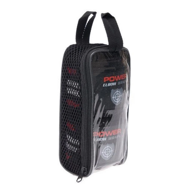Бинти на лікоть PS-3600 Elbow Wraps Power System PS-3600_Red-Black, Red/Black (пара) - Фото 3 Бинти на лікоть PS-3600 Elbow Wraps Power System PS-3600_Red-Black, Red/Black (пара) - зображення 3