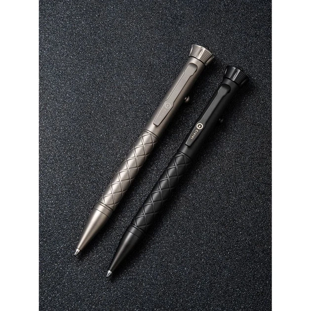 Тактическая ручка Civivi Coronet CP-02B титановая 127,4х9,7 мм 6AL4V Титан - изображение 12