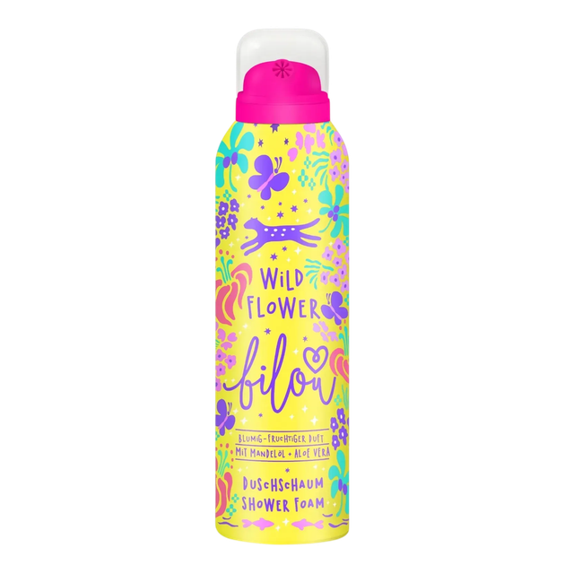Пенка для душа Bilou Wild Flower 200 мл - Фото 2 Пенка для душа Bilou Wild Flower 200 мл - изображение 2