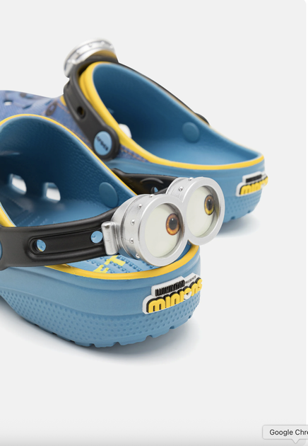 Крокси Міньйони Сrocs x Minions у синьо-жовтому кольорі, Унісекс(40-41). - Фото 6 Крокси Міньйони Сrocs x Minions у синьо-жовтому кольорі, Унісекс(40-41). - зображення 6