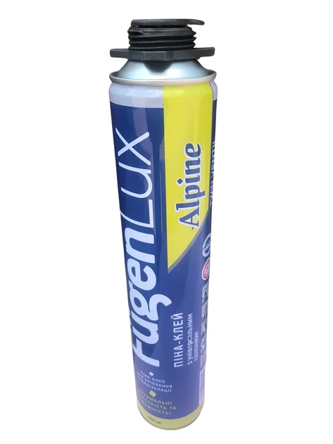 Піна-клей Fugenlux Dual Valve 900 мл поліуретанова для утеплення фасадів - зображення 2