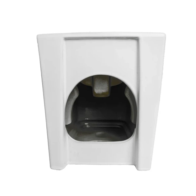 Біде Insana Bidet 1214 HL підлогове безобідкове керамічне 405х560х360 мм біле - зображення 4