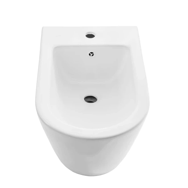 Биде Insana Bidet 1216 JL безободковое керамическое 56x36x40,5 см белое - Фото 3 Биде Insana Bidet 1216 JL безободковое керамическое 56x36x40,5 см белое - изображение 3