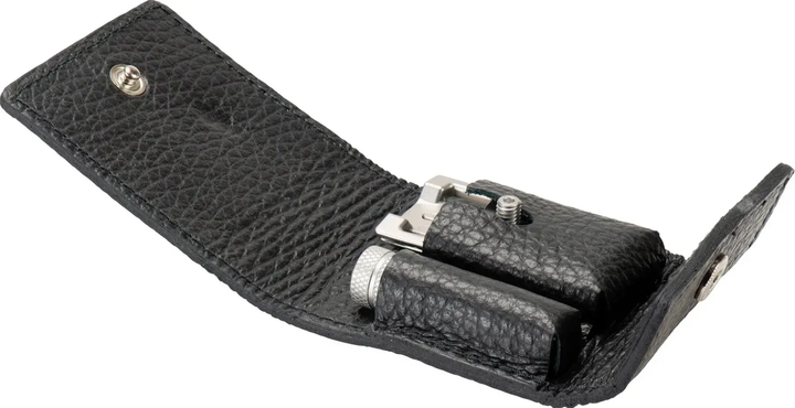 Бритва Т-подібна Merkur Travel Razor 933 INOX with Leather Case - Фото 6 Бритва Т-подібна Merkur Travel Razor 933 INOX with Leather Case - изображение 6