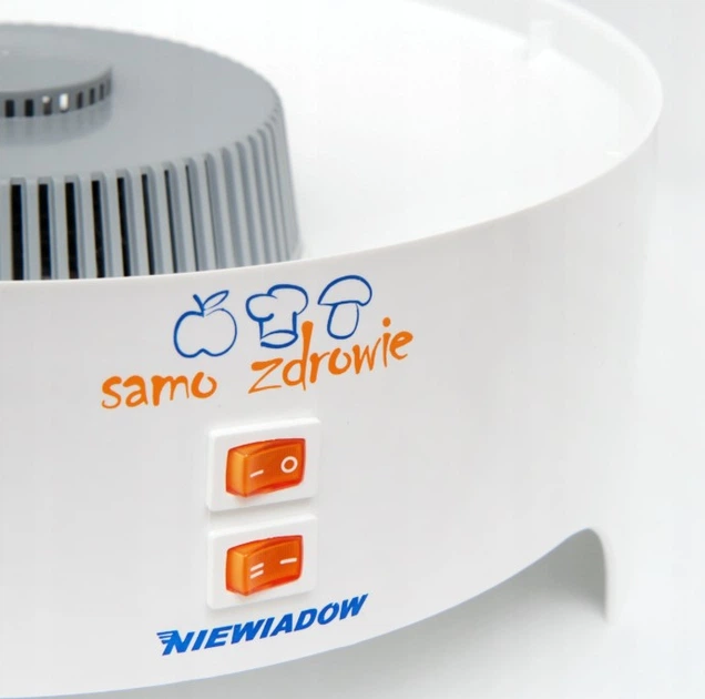 Сушилка для фруктов овощей зелени грибов мяса и рыбы Niewiadow 970.02 PS 500 Вт 4 уровня Белая - изображение 4