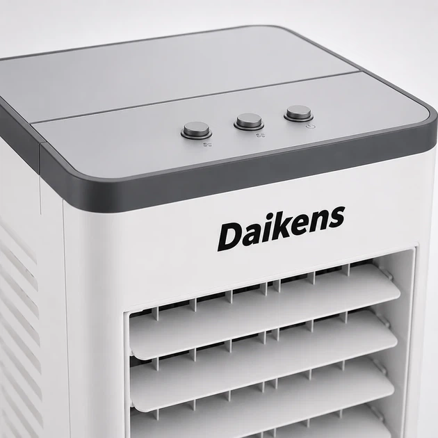 Підлоговий охолоджувач-зволожувач DKNS DH2025-01A 10л 3800Вт Білий - Фото 7 Підлоговий охолоджувач-зволожувач DKNS DH2025-01A 10л 3800Вт Білий - изображение 7