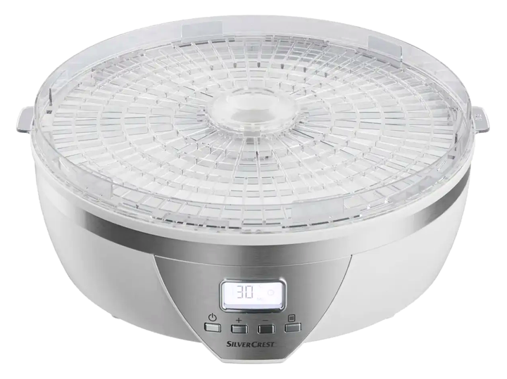 Сушилка для овощей и фруктов 5 секций 350 Вт для дома Silver Crest LS-1767 - зображення 4