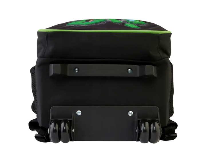 Рюкзак портфель на колесах с ручкой 3 камеры для школы зеленый Paso LS-2629 - зображення 5