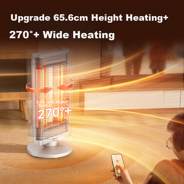 Инфракрасный обогреватель Midea HPT09C, 900 Вт - изображение 5