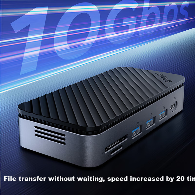 Корпус для жорсткого диска ORICO, корпус для SSD M.2, перетворювач Type-C на HDMI/DP, розширення екрана робочого столу, сумісний з MacBook та ноутбуками, M2P11 - зображення 9