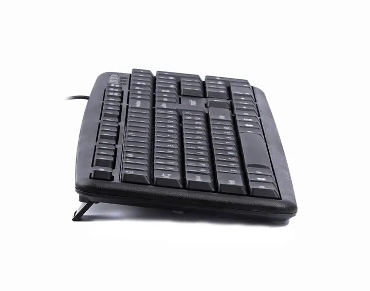 Клавиатура Gembird KB-103-UA Black, PS/2, стандартная - изображение 2