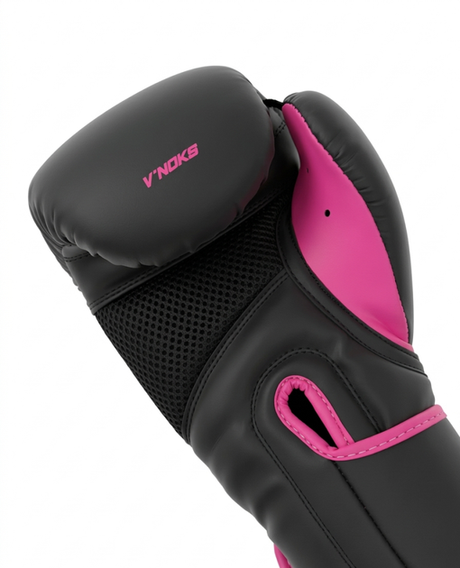 Боксерські рукавиці V`Noks Ultima Black Fuxia 10 ун. (3170_60181) - изображение 5
