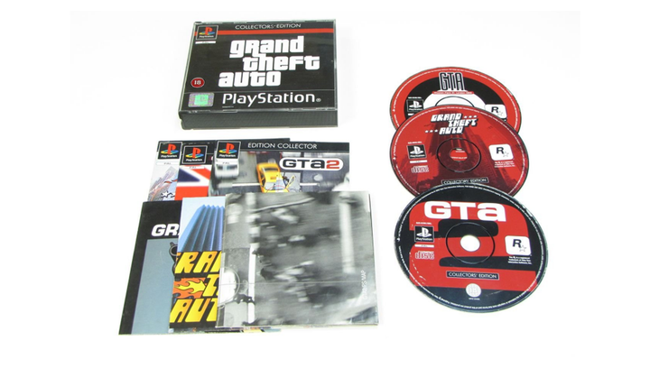 Игра Sony PlayStation 1 Grand Theft Auto 1 + 2 + London Collector's Edition Europe Английская Версия CD 3шт Б/У - изображение 4