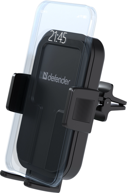 Автодержатель для телефона Defender CH-166 Black (4745090824544) - Фото 2 Автодержатель для телефона Defender CH-166 Black (4745090824544) - изображение 2