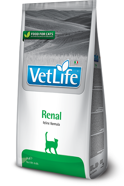 Сухий лікувальний корм Farmina (Фарміна) VetLife Renal для кішок для підтримки функції нирок 2 кг. - Фото 1 Сухий лікувальний корм Farmina (Фарміна) VetLife Renal для кішок для підтримки функції нирок 2 кг. - изображение 1