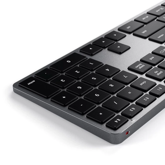 Клавіатура бездротова QWERTY Satechi Slim X3 ST-BTSX3M Grey (879961009052) - Фото 3 Клавіатура бездротова QWERTY Satechi Slim X3 ST-BTSX3M Grey (879961009052) - зображення 3