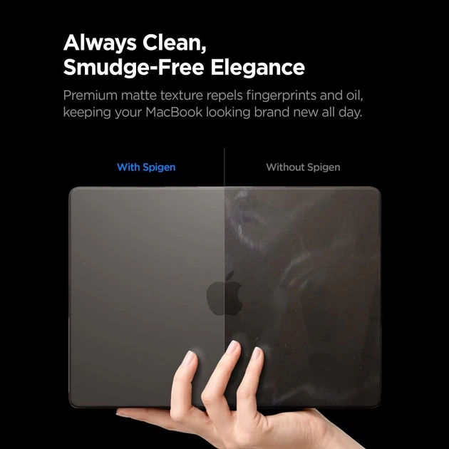 Etui Spigen AirSkin do MacBook Pro 16 Pro/M5 Pro Max 2021-2026 Black (8800337246605) - obraz 7