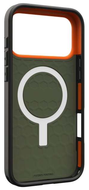 Чохол протиударний UAG Civilian MagSafe (Original) для Iphone 17 Pro Olive 114545117297 - зображення 5