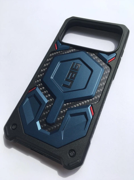Чохол протиударний UAG Monarch Pro MagSafe (Original) для iPhone 17 Pro Max Mallard 114514115542 - Фото 4 Чохол протиударний UAG Monarch Pro MagSafe (Original) для iPhone 17 Pro Max Mallard 114514115542 - зображення 4