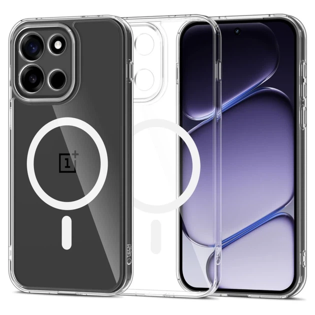 Чехол Tech-Protect Flexair Hybrid для OnePlus Nord 6 Clear with MagSafe (5906302324101) - Фото 1 Чехол Tech-Protect Flexair Hybrid для OnePlus Nord 6 Clear with MagSafe (5906302324101) - изображение 1