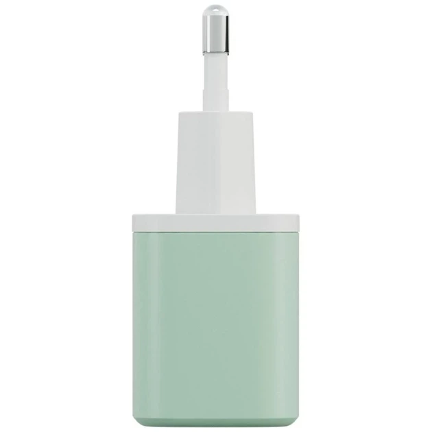 Ładowarka Energea Bazic GoPort Velox Kit USB-C/USB-A GaN 35W z kablem Green (8885020102567) - obraz 6