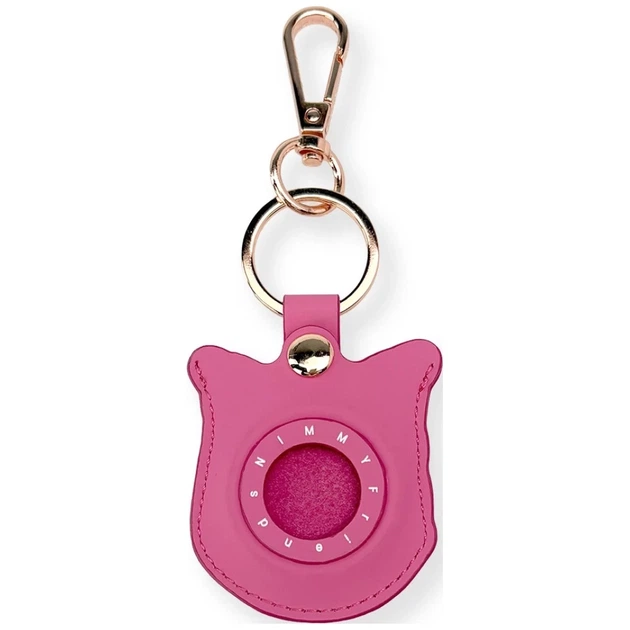 Чехол Nimmy для локатора Glasses Cool and Cute Cat Pink (6971080318818) - изображение 2