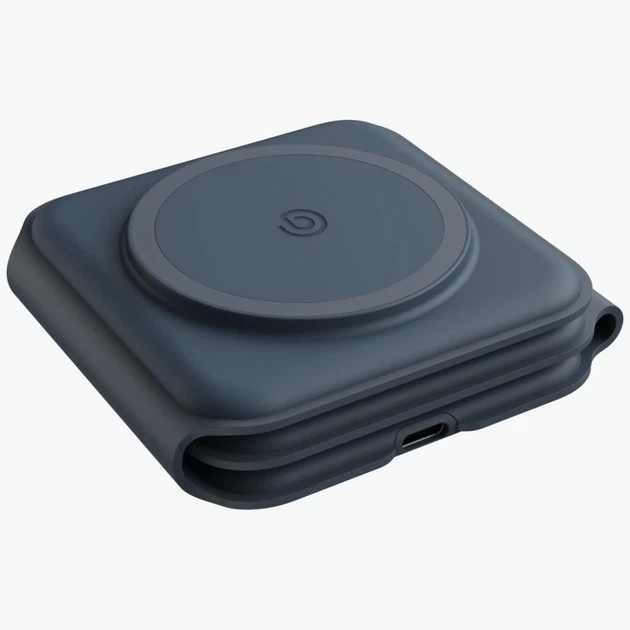 Ładowarka bezprzewodowa Energea Bazic GoMag Trio Plus 3w1 15W Fast Charging Navy (8885020100624) - obraz 5