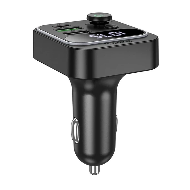 FM-трансмиттер Hoco E85 Black (6942007634304) - изображение 4