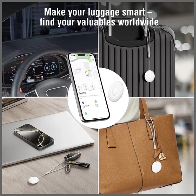 Локатор 4smarts SkyTag Duos White 4 pack (4252011913206) - Фото 9 Локатор 4smarts SkyTag Duos White 4 pack (4252011913206) - изображение 9
